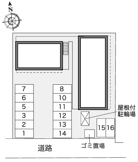 ★手数料０円★あま市甚目寺　月極駐車場（LP）